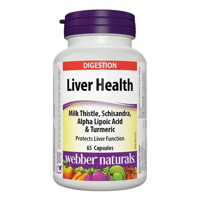Расторопша Капсулы для Печени webber naturals Liver Health Capsules — фото 2