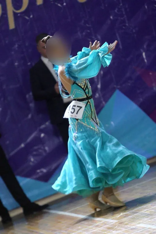 sport bal raqslari uchun ko‘ylak (Standart) 4