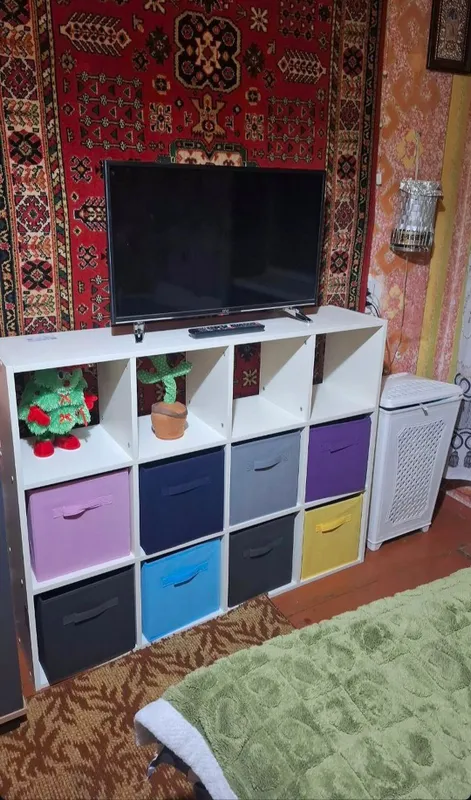 Продаётся стеллаж WoodMood из 15ячеек с 8корзинами — фото 1