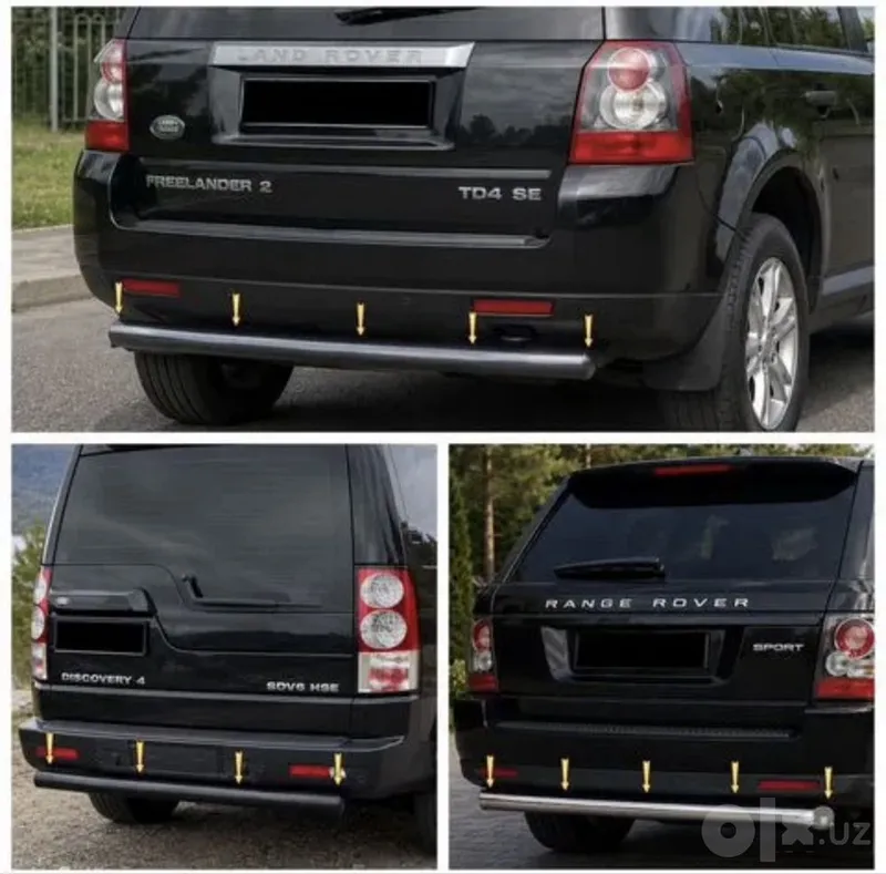 Защита бампера Range Rover Discovery Freelander 2 1 Защита бампера Range Rover Discovery Freelander 2 1