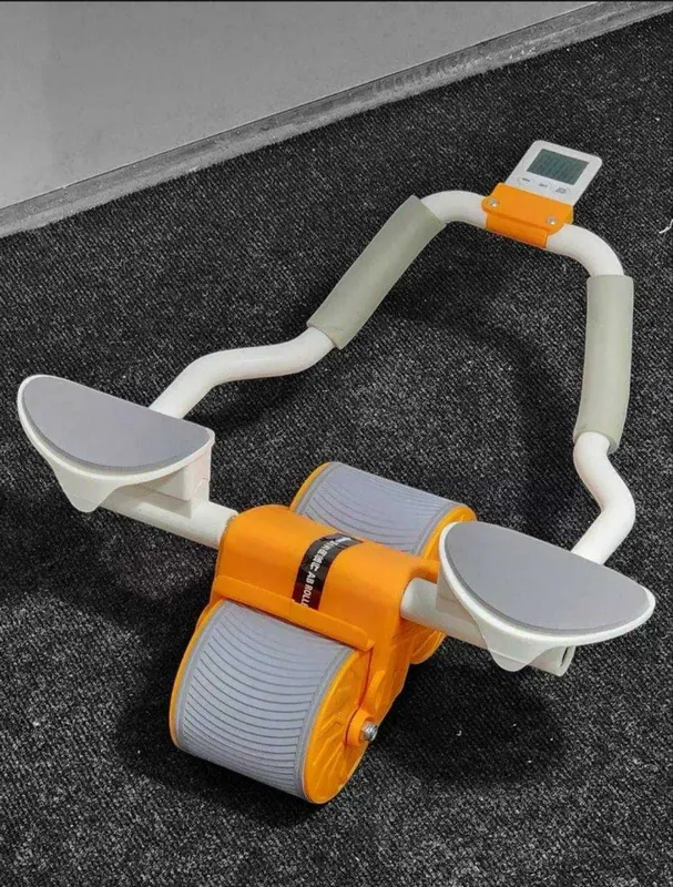 Отбойные ролики для живота со светодиодным цифровым счетчиком, — фото 3