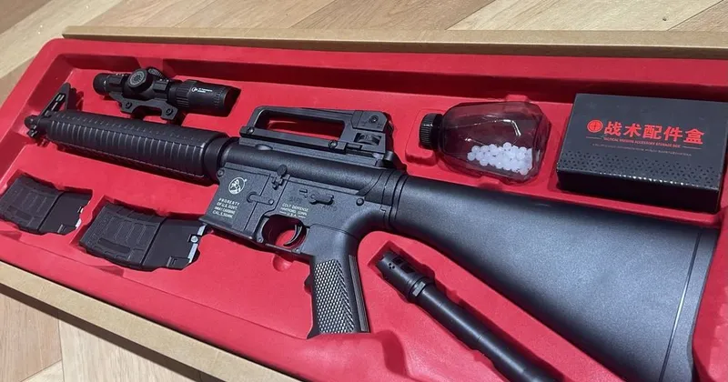 Игрушечный автомат M16-GUN 4 Игрушечный автомат M16-GUN 4