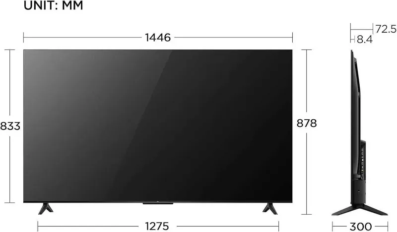TCL 65 4K Ultra HD Доставкаа бесплатно и прошивка канал — фото 2