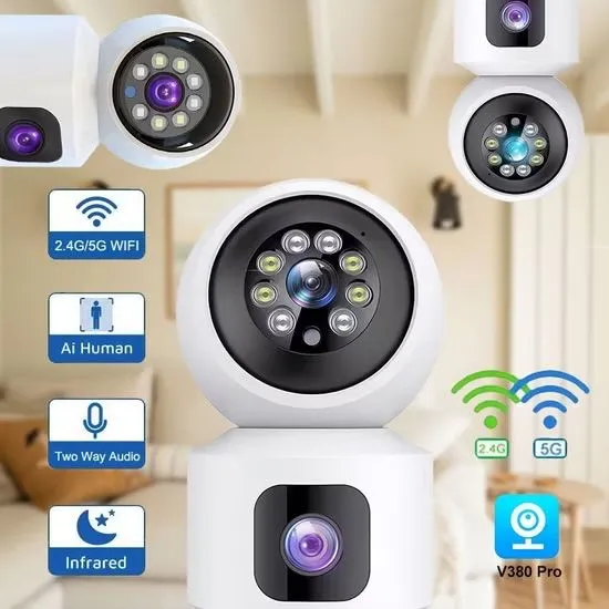 Wifi камра 360°, Ip camera , камера видеонаблюдения,Ai camera!!! — фото 1