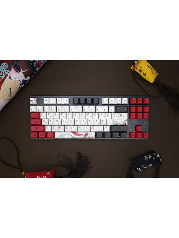 Механическая клавиатура Varmilo "Peking Opera" MA87M V2, USB, Varmilo EC Rose V2EN — фото 6