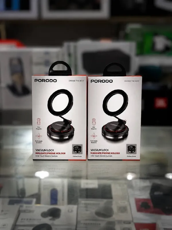 Вакуумный холдер в автомобиль Porodo Vacuum Lock Вакуумный холдер в автомобиль Porodo Vacuum Lock
