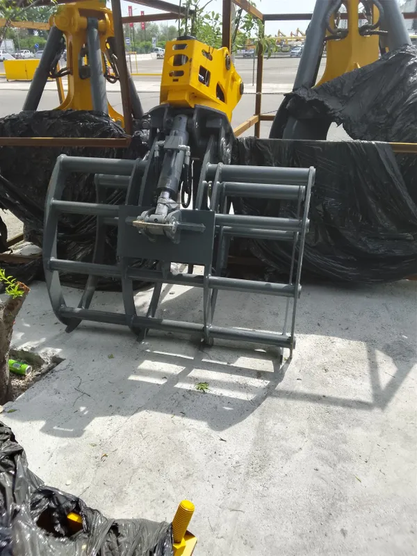 Ekskavator uchun kuchli va mustahkam zajim qaychilar