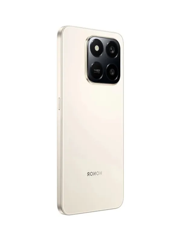Смартфон HONOR X7d 8/256GB, 2 SIM, NFC, камера 108 Мп, 6500 мАч, золотистый (Desert Gold) — фото 3