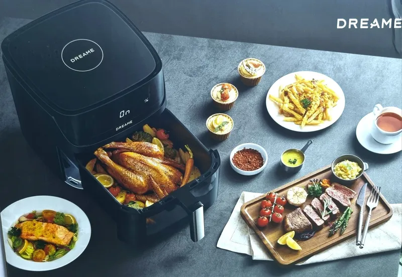 Аэрогриль Dreame AF10 air fryer 7.6 liter. Официальная 1 год гарантия! — фото 1