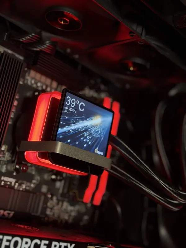 amd ryzen 7 7800x3d rtx 5070 12 gb kompyuter — фото 5