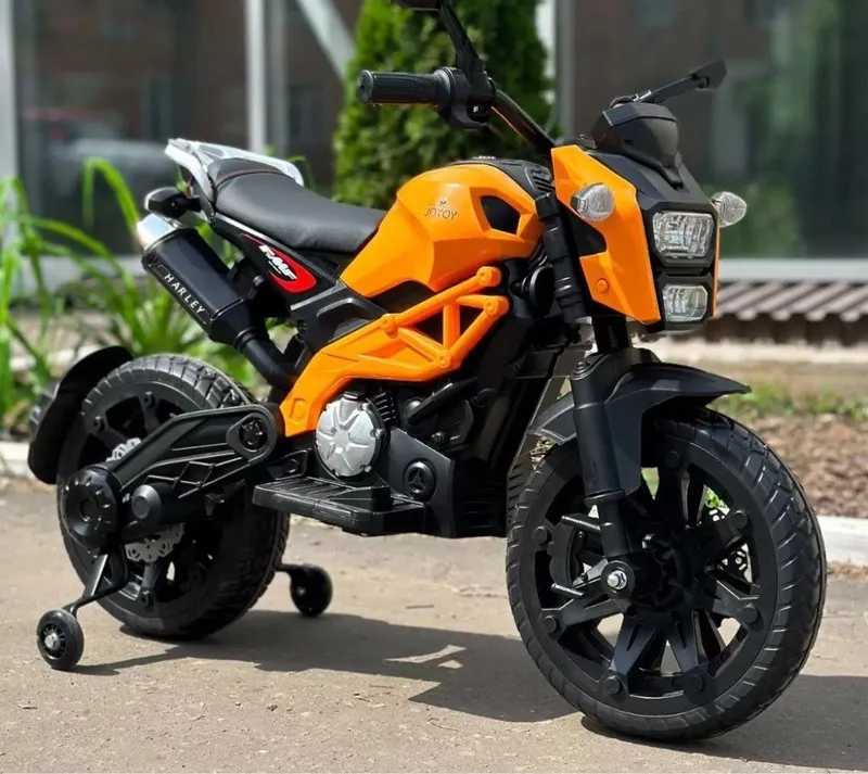 Elektron akkumulyator bilan ishlaydigan motosikl Yoki toʻliqroq sh — фото 4