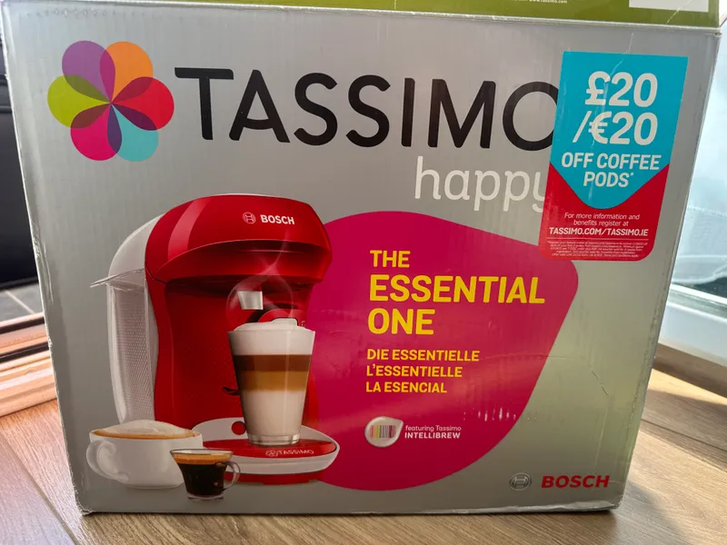 Новая кофемашина bosch tassimo