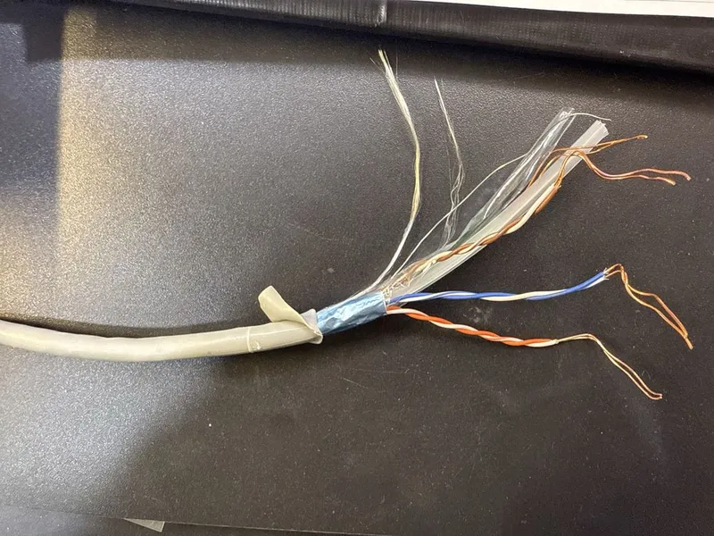 F/UTP cat 6 internet lan kabel optim