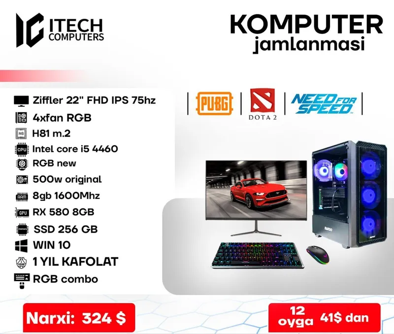 Kompyuter jamlanmasi igravoy (Full) — фото 1