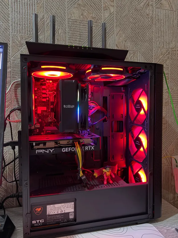 Игровой компьютер rtx4060/ryzen 5600x/32gb — фото 3