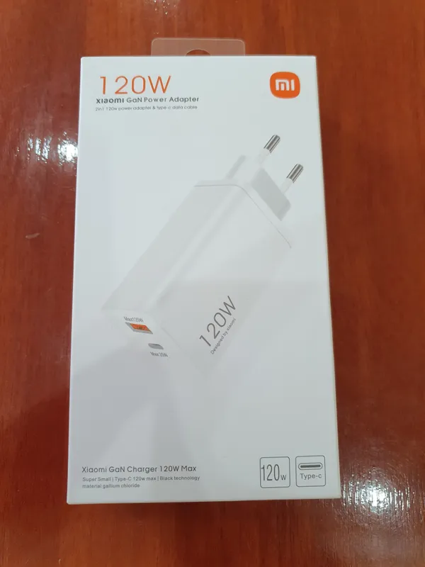 Новый зарядный кабель Xiaomi GaN 120W 1 Новый зарядный кабель Xiaomi GaN 120W 1