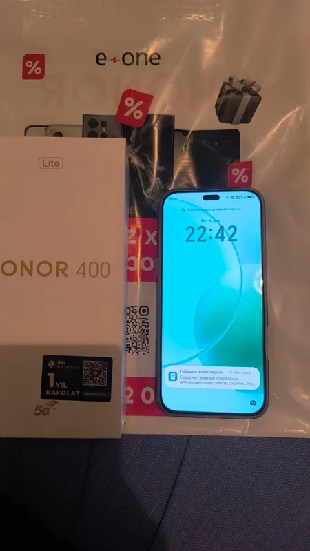 Sotiladi Honor 400 lite, holati juda also 256 giga 2