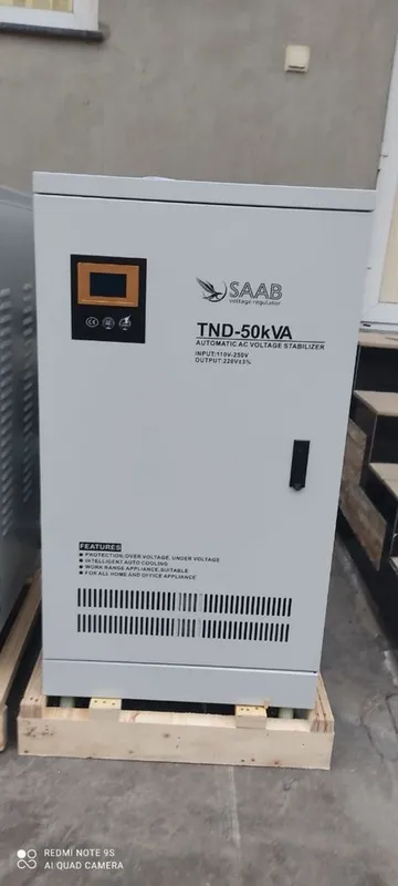 SAAB стабилизатор напряжения 220В 50 кВт латерный супер нарх TND 50K