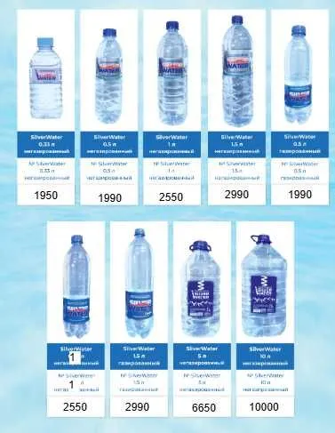 Suv Mineral Suv Минеральная вода silverwater 1