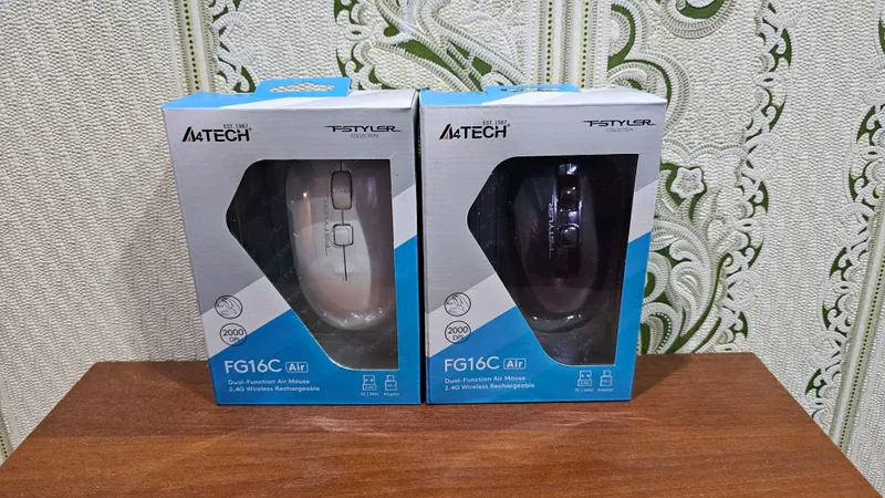 A4TECH FG16C qayta zaryadlanuvchi simsiz sichqoncha
