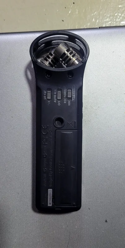 Zoom stereo recording 1 Zoom stereo recording 1