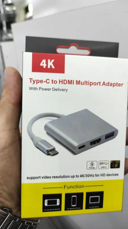 Доставка! Скидка!Type c > hdmi,usb 3.0,type c( 2 port)macbook — фото 7