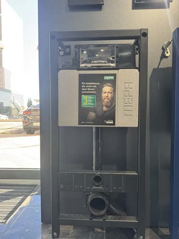 REHAU va GROHE installyatsiyalari