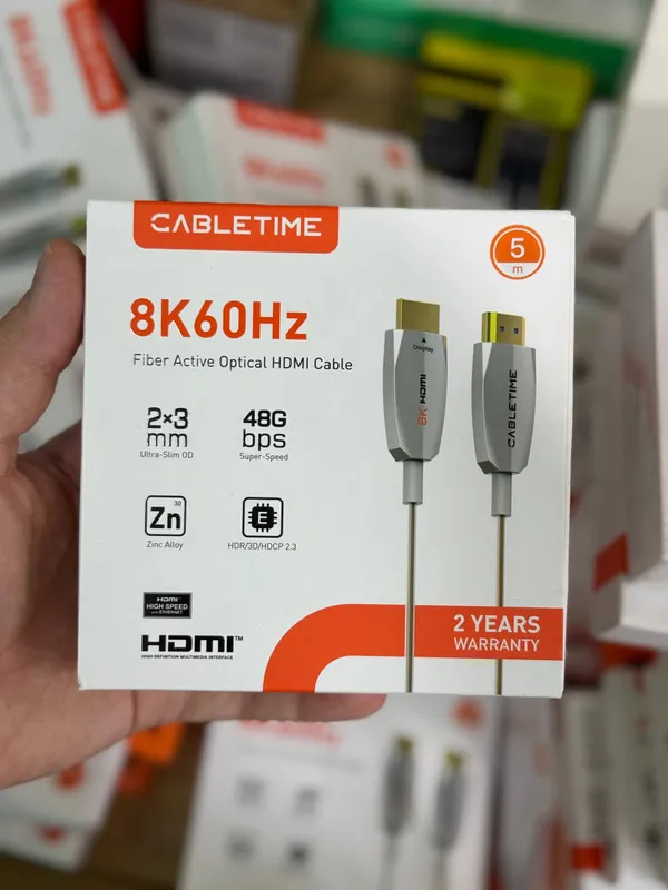Кабель HDMI 2.1 8K 60hz Cabletime