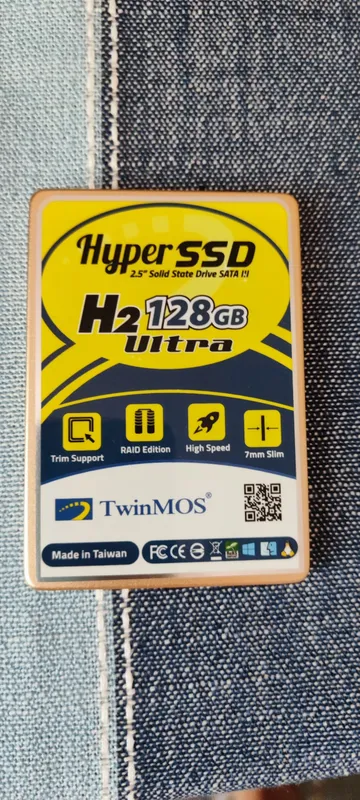SATA SSD TwinMOS 128GB 100% 1