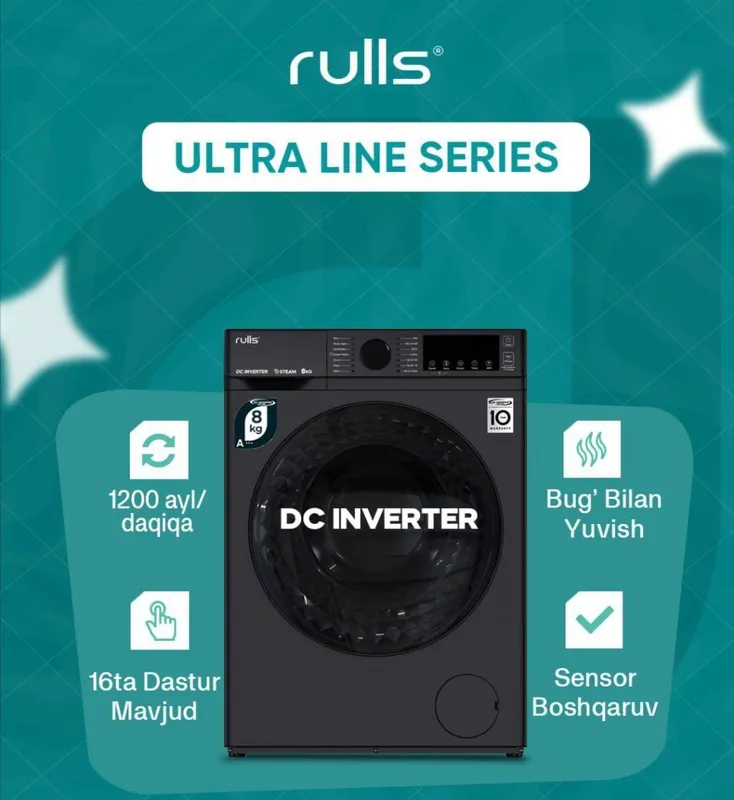 стиральная машина Rulls Ultra Line. Оптом/розницу/гарантия+доставка
