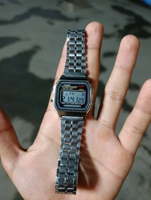 CASIO WR silver rang 1 CASIO WR silver rang 1