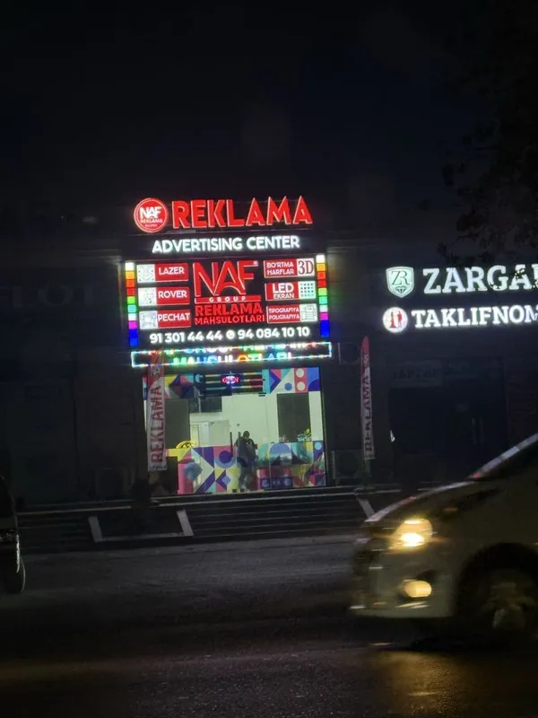 barcha turdagi reklama xizmatlari bir joyda! 2
