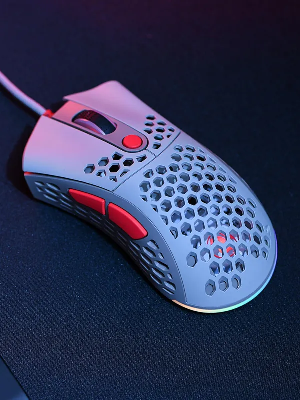 Игровая мышь 2E Gaming HyperSpeed Pro, проводная, оптическая, 7 клавиш, RGB-подсветка, белый — фото 7
