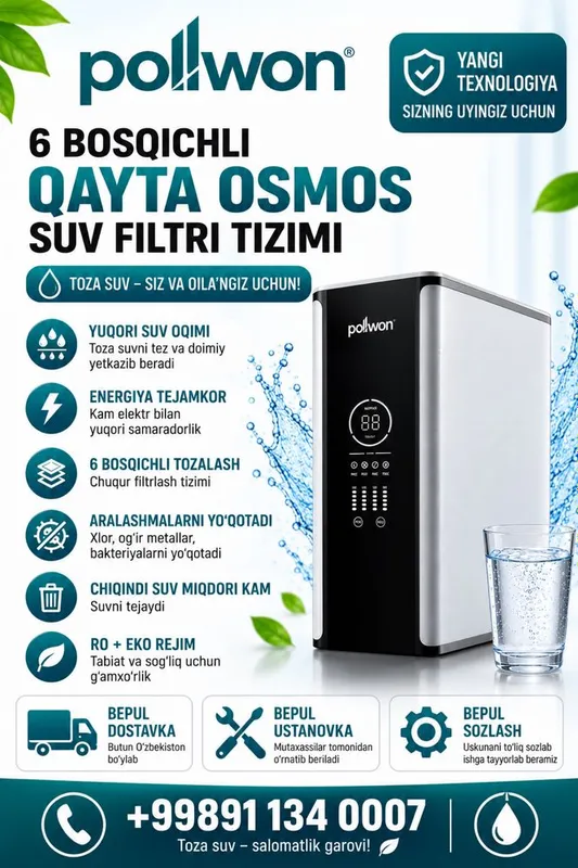 Сув фильтр осмос \ Suv filta osmos 1