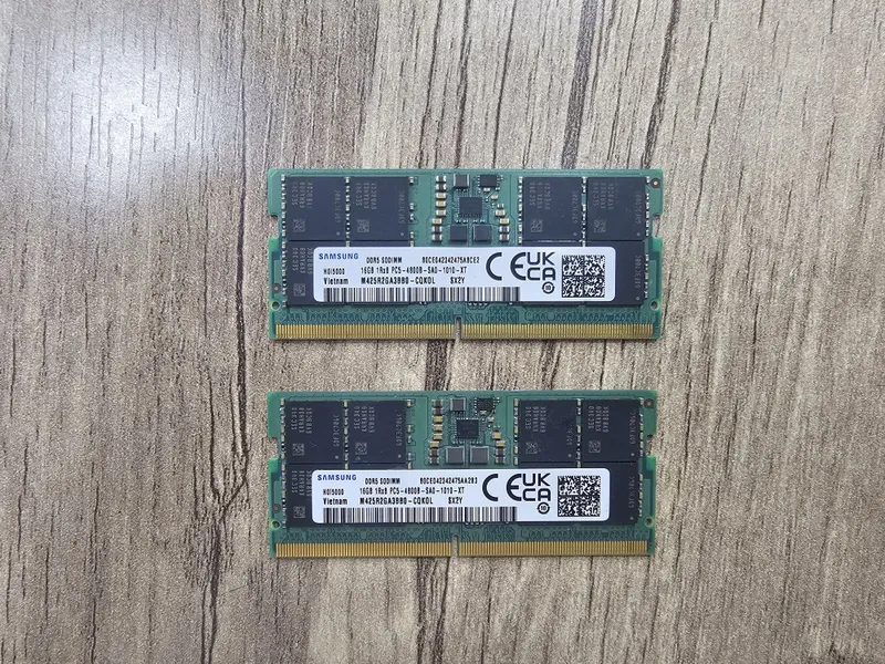 Samsung DDR5 Sodimm 16GB 1 Samsung DDR5 Sodimm 16GB 1