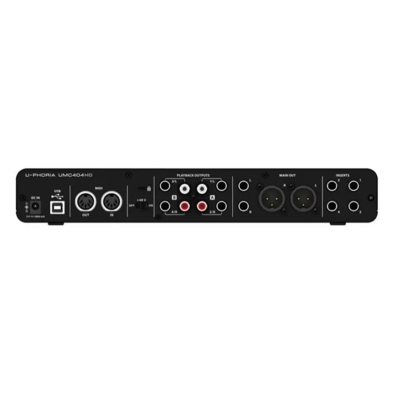 Внешняя звуковая карта Behringer uphoria UMC404hd — фото 2