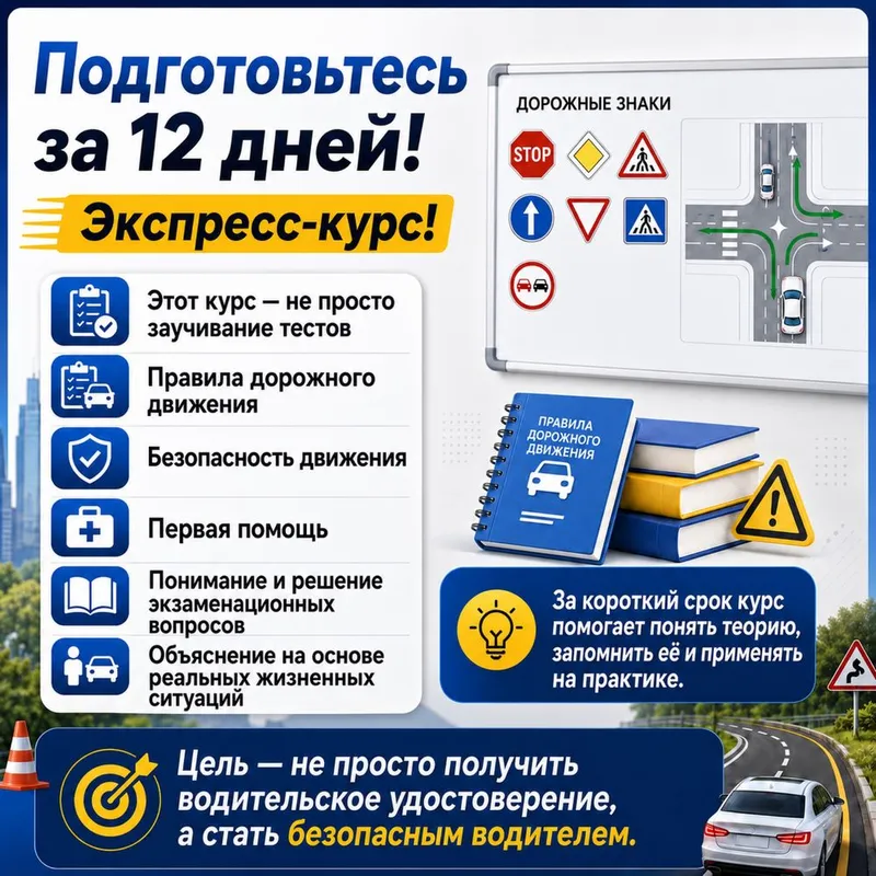 Avtotest imtihoniga 12 kunda tayyorlaning! Express kurs! Экпресс курс! 3