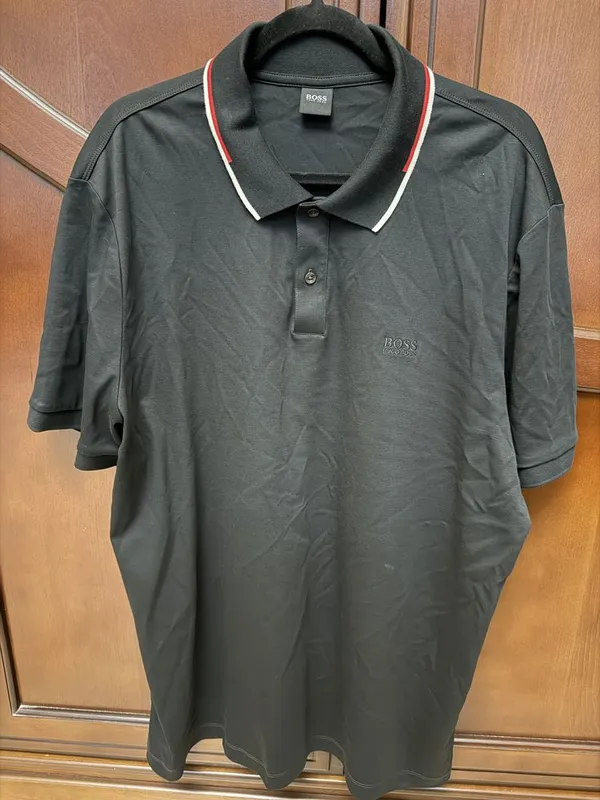 Hugo Boss Polo Original XXXL Қора, Оригинал, Янги, Италиядан, Босс — фото 1