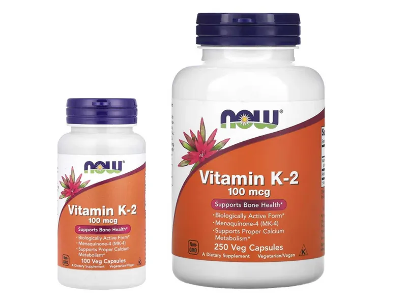 NOW Foods Vitamin K-2 100 mcg NOW Витамин K2 K2 NOW Foods Vitamin K-2 100 mcg NOW Витамин K2 K2