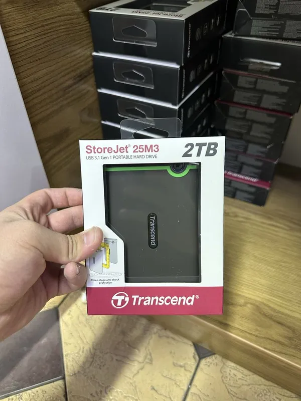 Transcend 2TB StoreJet 25M3 — 2TB | Original | USB 3.1 Gen 1