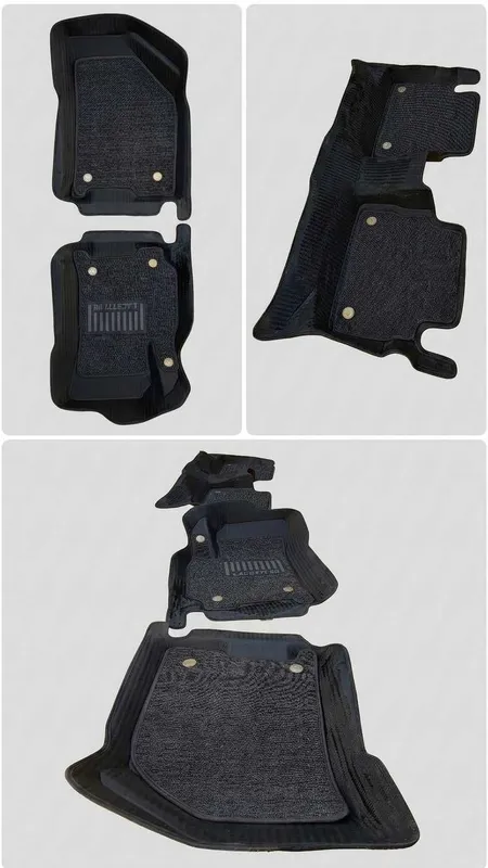 Двуслойные 7D (3D) коврики с ворсом для Chevrolet Gentra / Lacetti