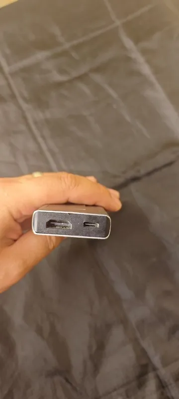 Type c hub с местом под ssd 4