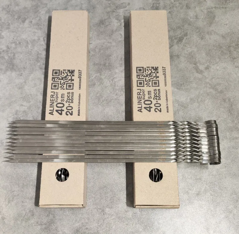 Nerj six 40sm burama kalso- Нерж шампуры 40см