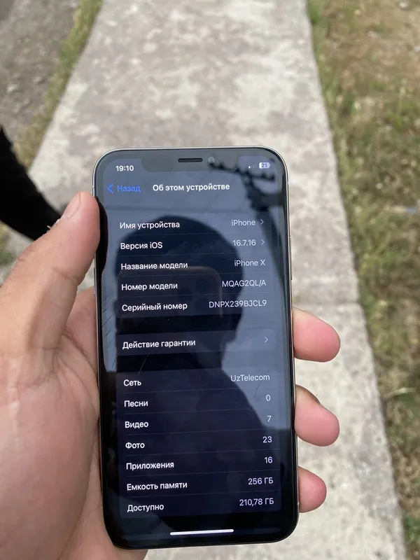 IPhone X 256 gb feys bo turtone yoq 6 IPhone X 256 gb feys bo turtone yoq 6