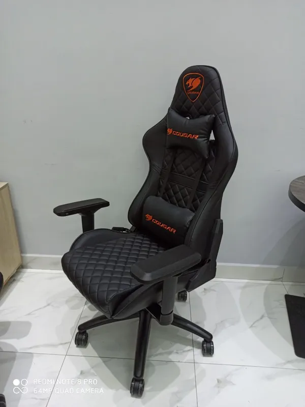 Геймерское кресло Cougar black. Игровой кресло — фото 1