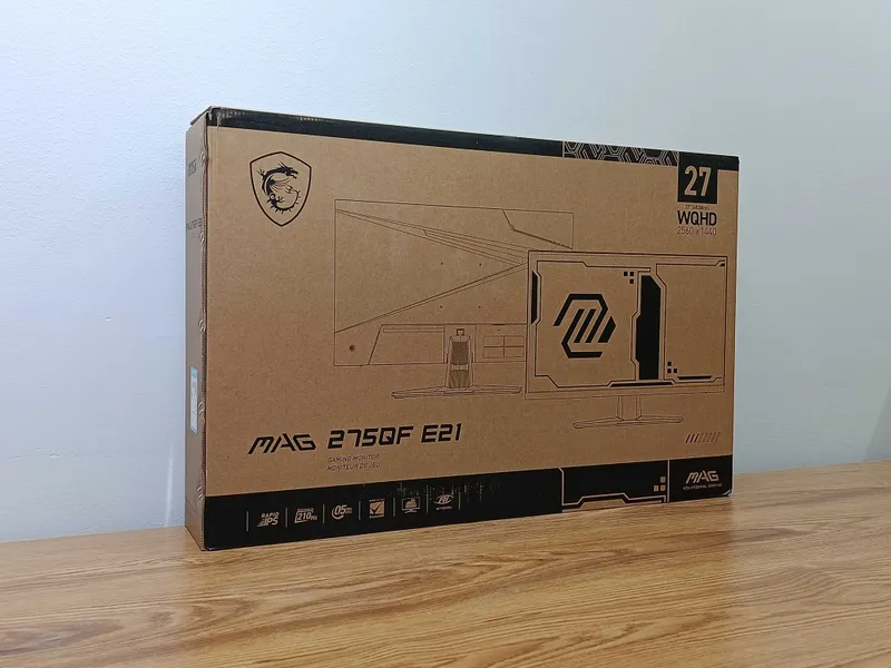MSI MAG 275QF E21 / 27″ / 210Hz / 2K / IPS / 0.5ms / HDR 400