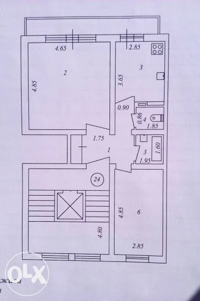 Продается 2 комнатная квартира ул.Айбека