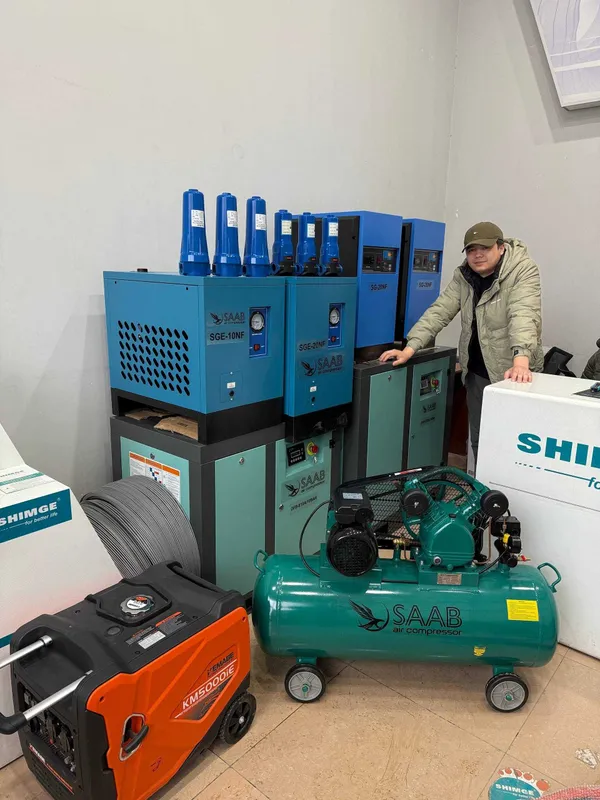 Винтовой компрессор SAAB DFB-E20A 20HP / 15kW | 10-16бар | 380В