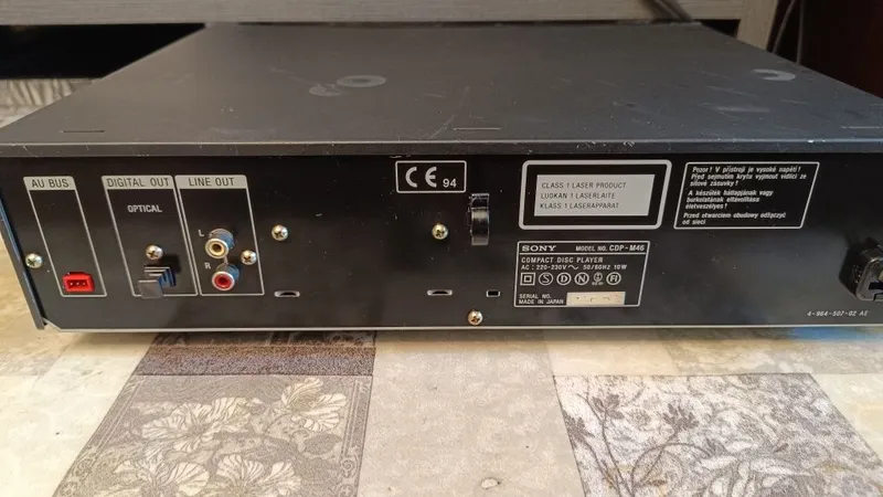 Sony CDP -M46 проигрыватель — фото 3