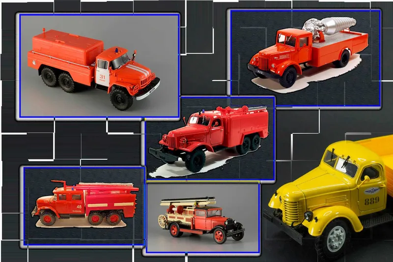 Игрушечные ретро автомобили, машины ф-мы Наш Автопром, масштаб 1:43. — фото 7